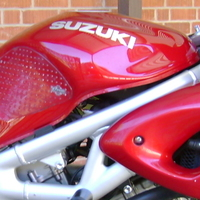 2001 SV 650 in Candy Anteres Red